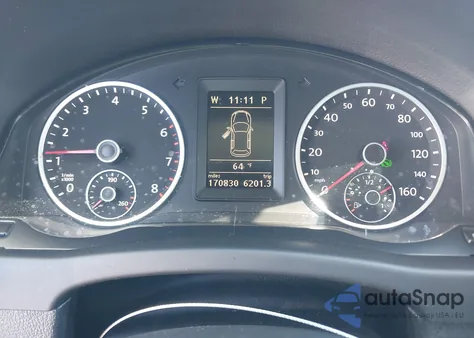 2012 Volkswagen Tiguan Se from USA, damaged, VIN WVGBV7AX2CW586454